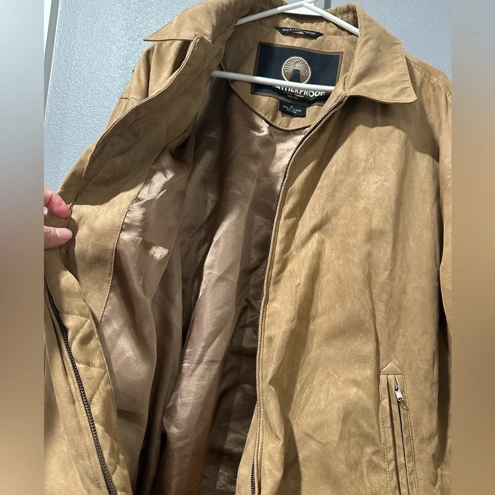 Weatherproof zip up jacket